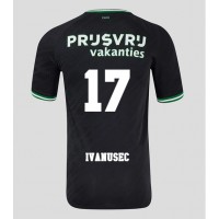 Maglia Calcio Feyenoord Luka Ivanusec #17 Seconda Divisa 2024-25 Manica Corta